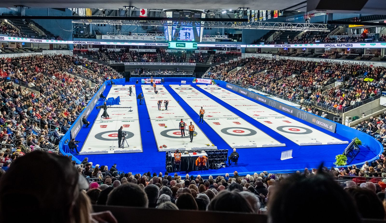 Tim Hortons Brier at the Canada Life Place