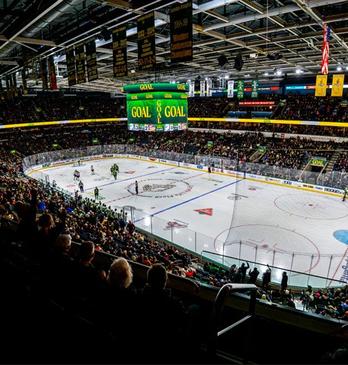 London Knights game at Canada Life Place in London, ON.