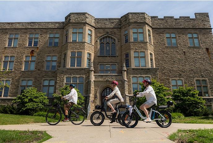 London Bicycle Tours exploring the forests and parks