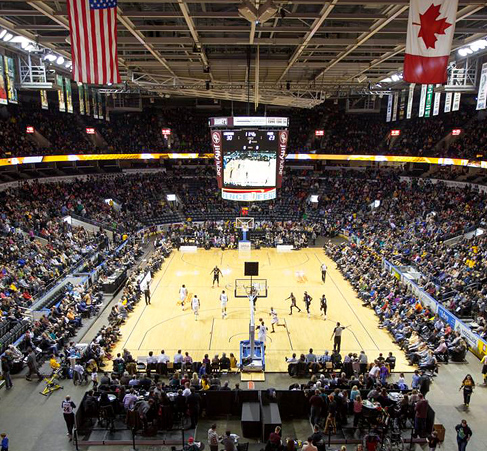 audience watching a band on stage